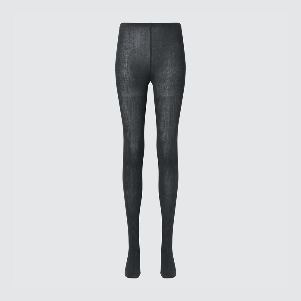 

Колготки Uniqlo HEATTECH женские, сине-серый