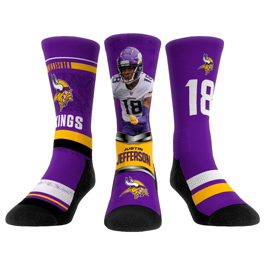

Комплект носков Rock Em Socks Minnesota Vikings