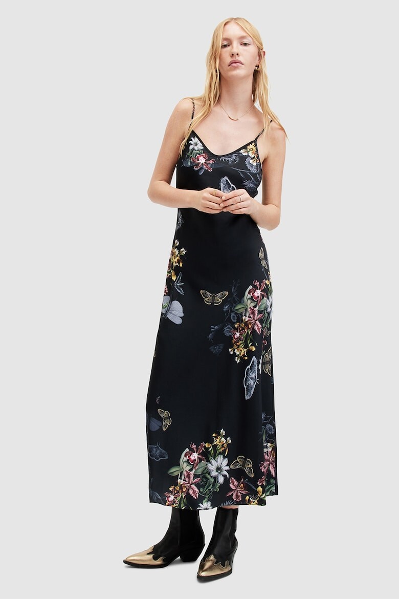 

Платье с принтом Bryony Sanibel Allsaints, зеленый