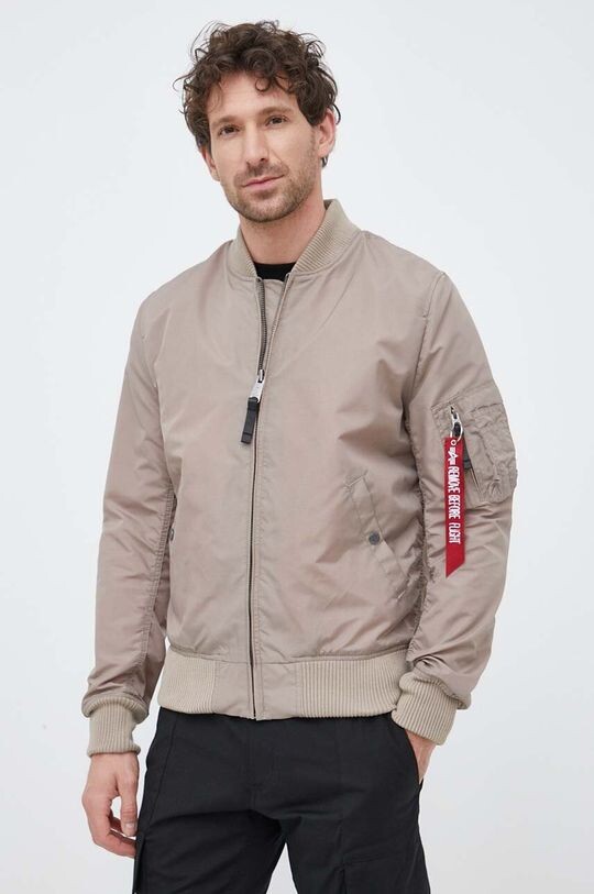 

Куртка-бомбер МА-1 ТТ Alpha Industries, бежевый