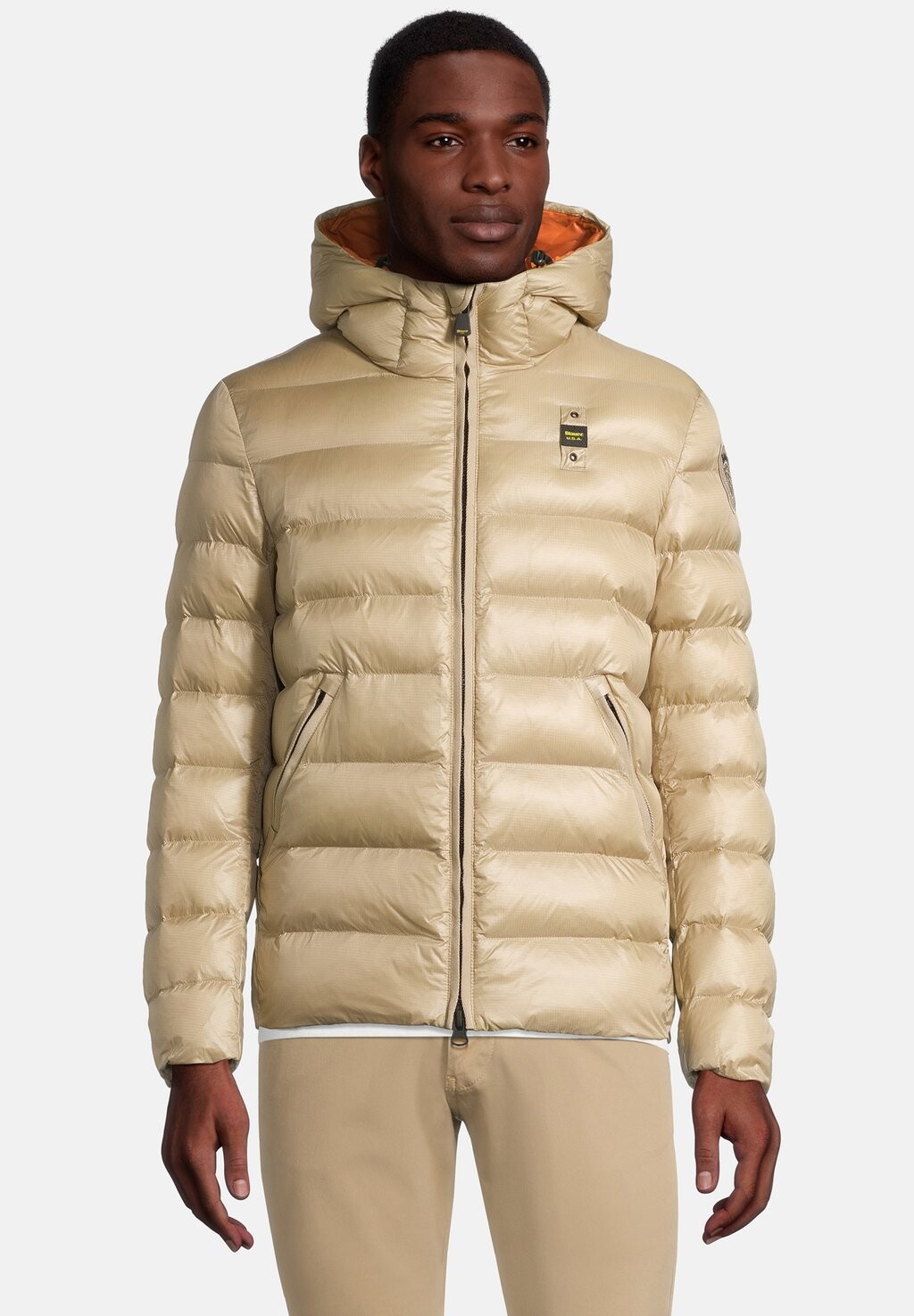 

Зимняя куртка PADDED WADDING Blauer, бежевый