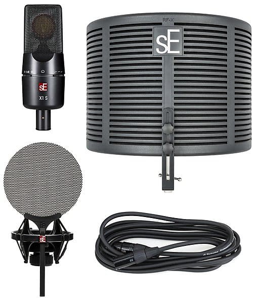 Микрофон sE Electronics X1S Studio Bundle with Shockmount, RF-X Reflexion Filter, Pop Filter, Cable se electronics rf x