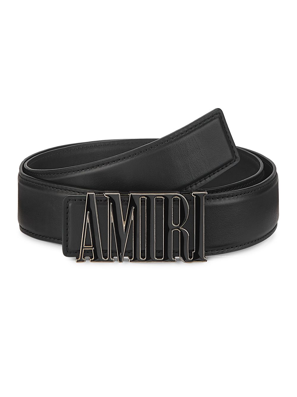 Ремень Amiri Core из кожи наппа Amiri, черный