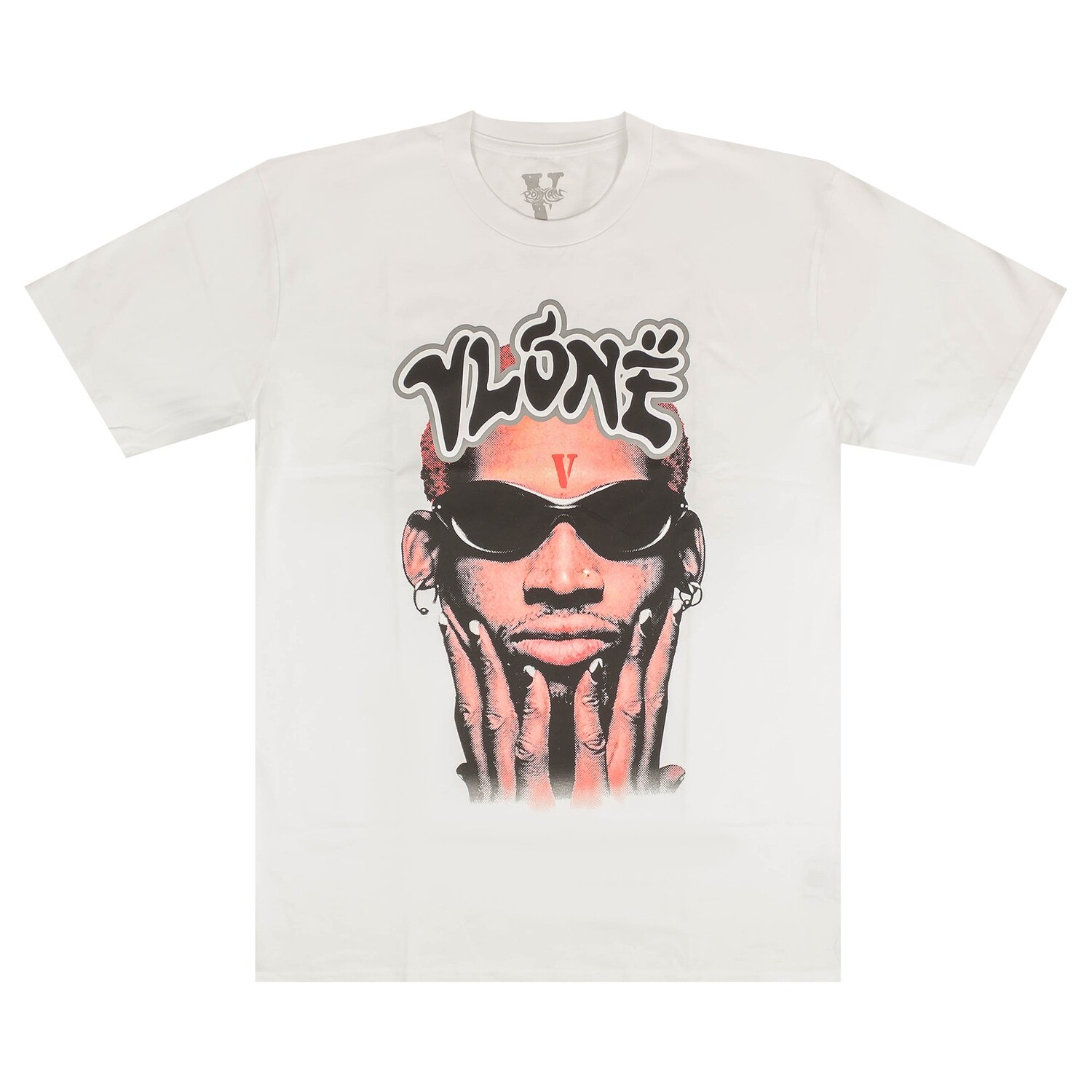 

Футболка Vlone x Rodman Muy Thai Белая, Белый