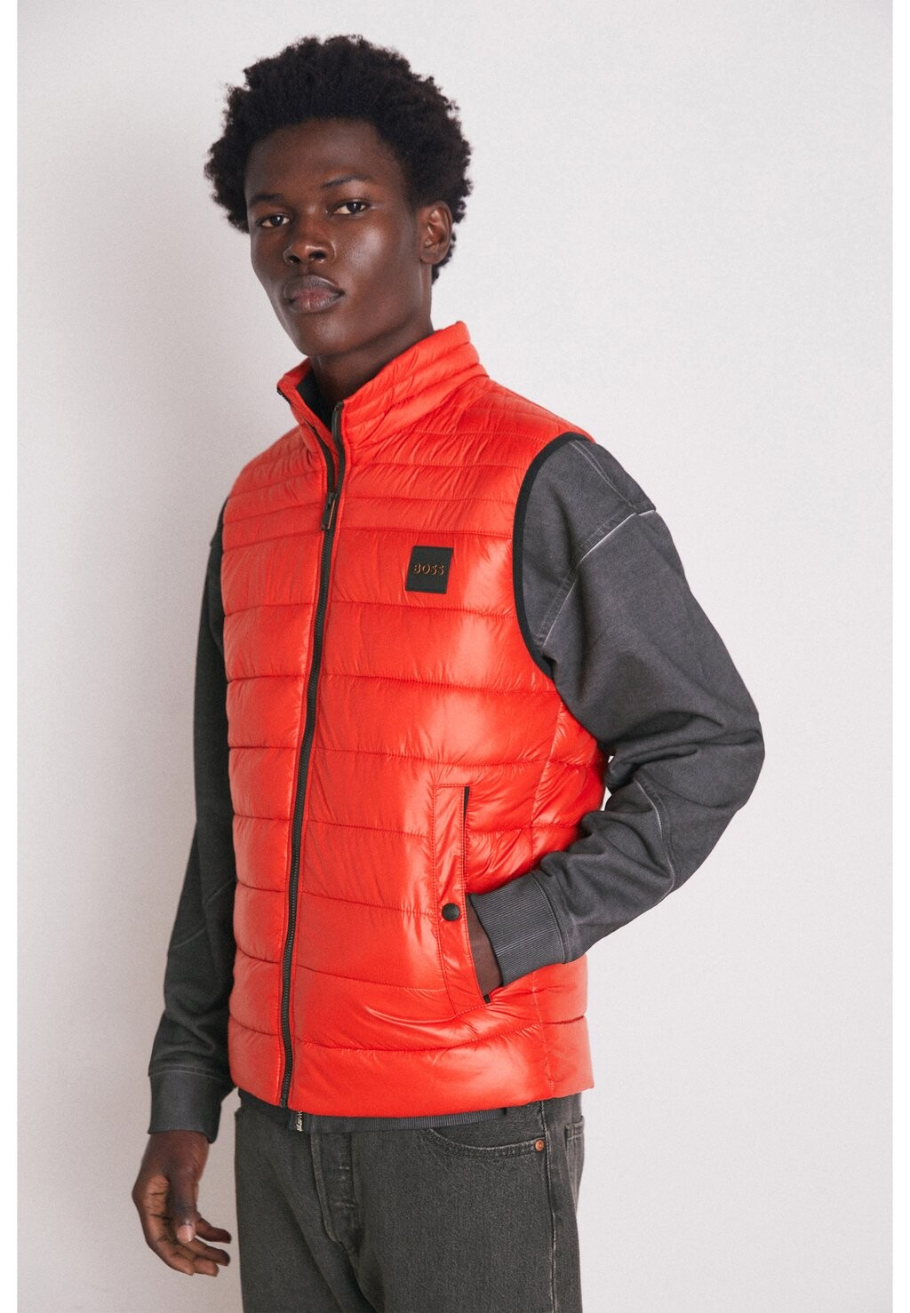 

Жилет BOSS ОДЕНО, цвет bright red