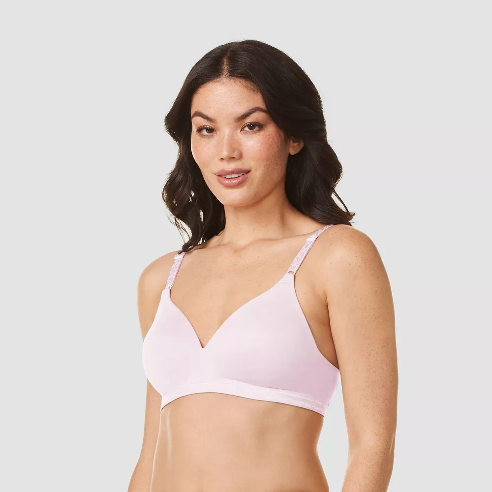 

Супермягкий бюстгальтер без косточек Simply Perfect от Warner RM1691T Simply Perfect by Warner's, цвет Pale Pink