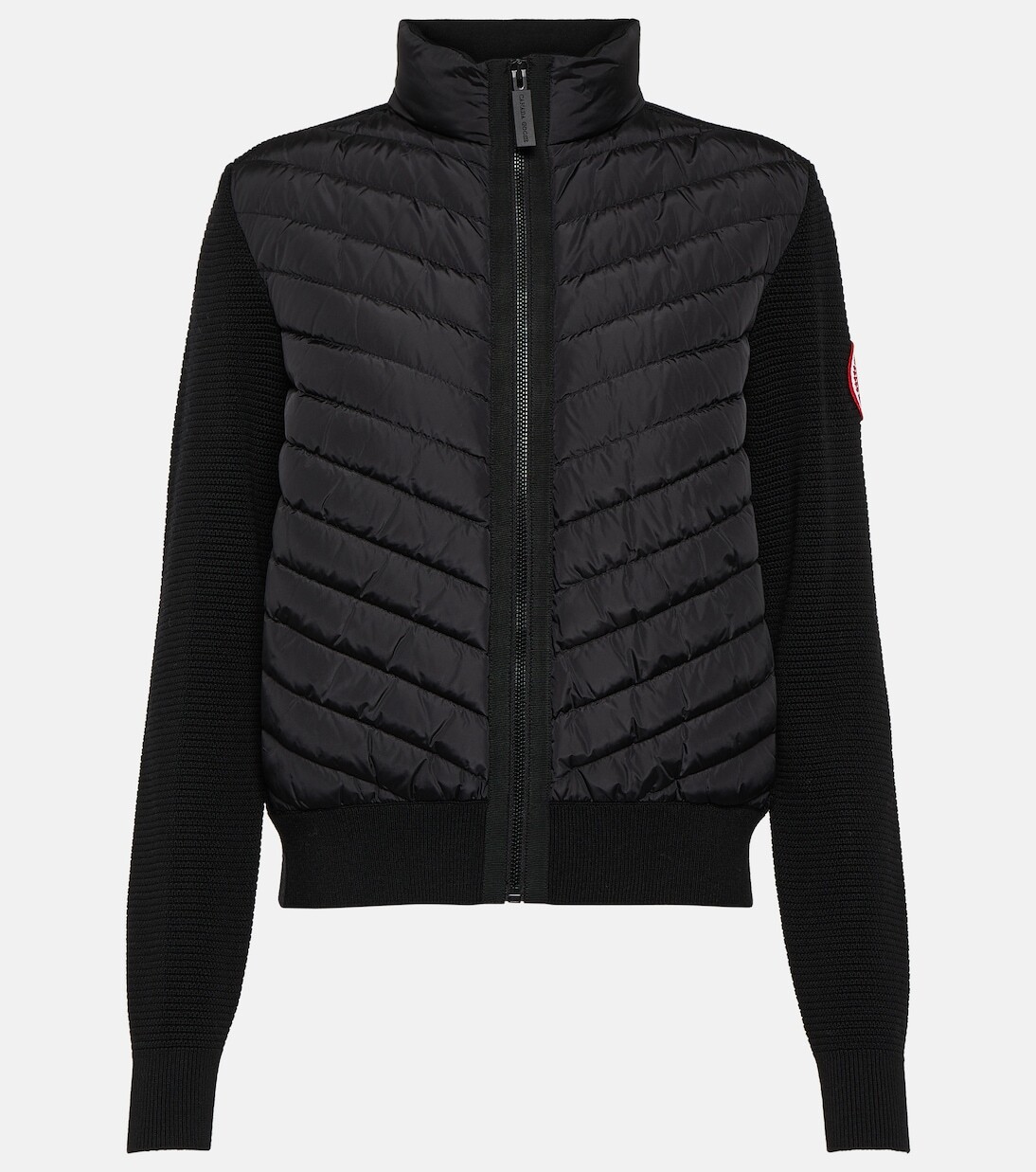 

Шерстяная куртка hybridge с пуховыми вставками Canada Goose, черный