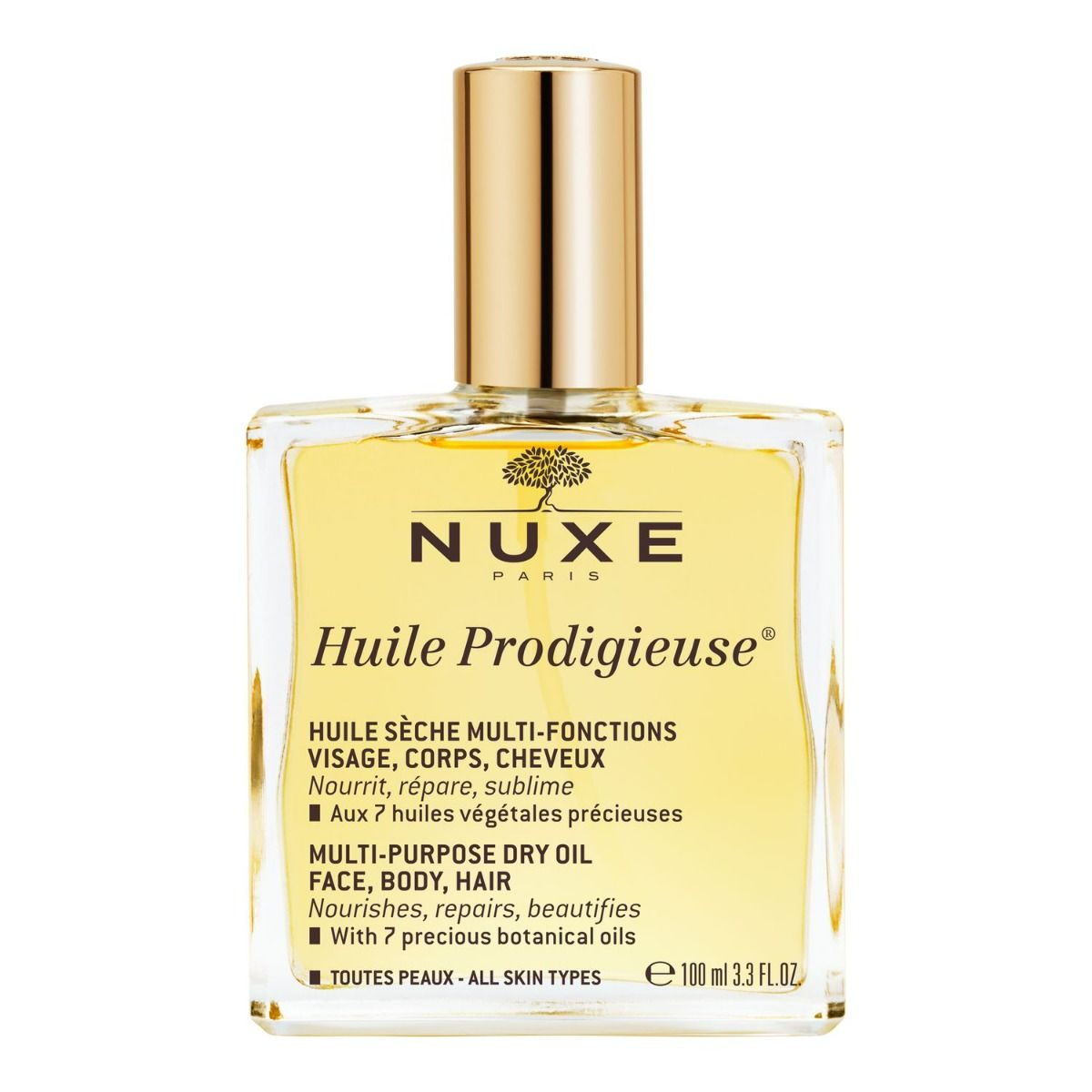 Nuxe Huile Prodigieuse масло для лица, тела и волос, 100 ml gernetic huile de beuate beauty oil масло для лица и тела масло красоты 500 мл