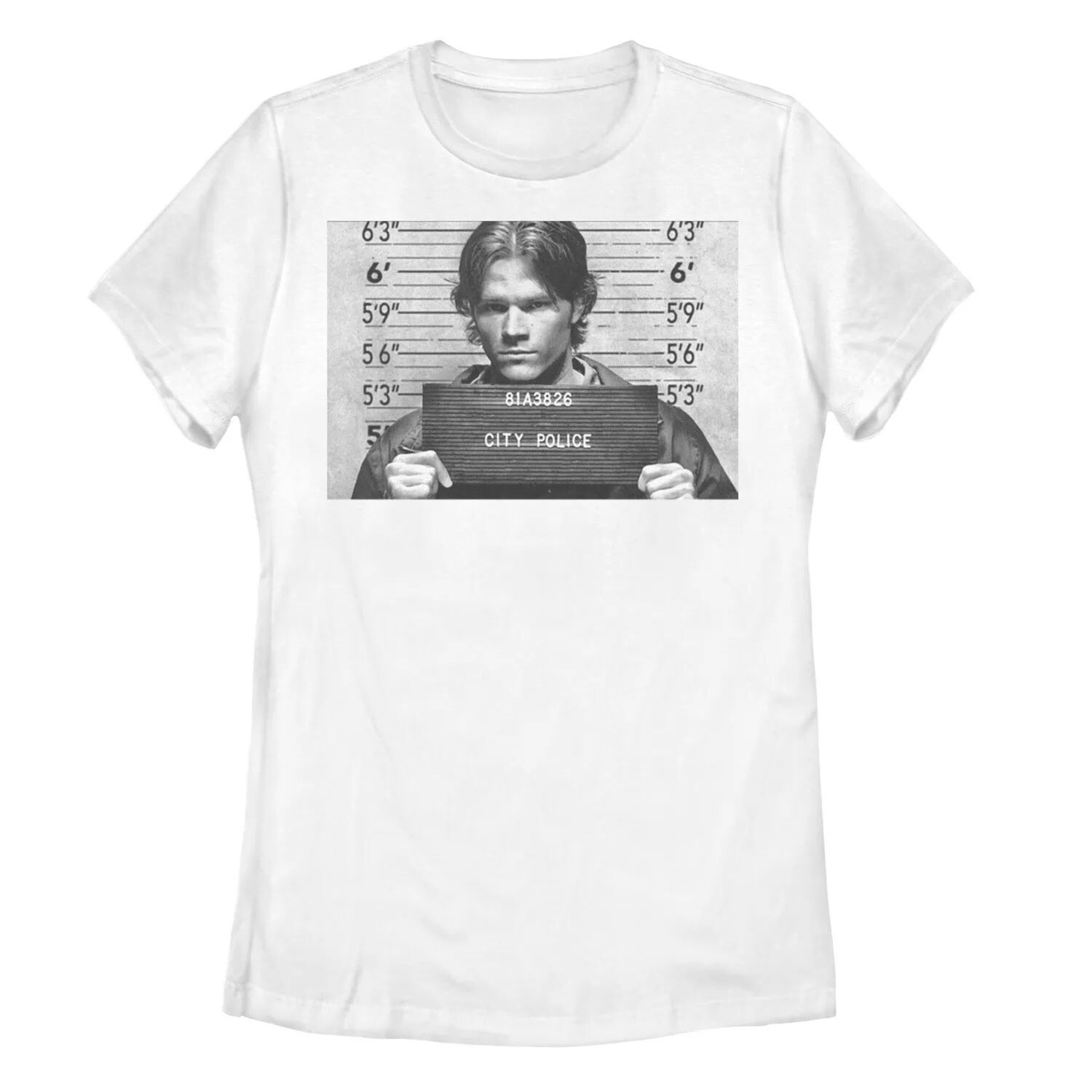 

Футболка с фотографией Supernatural Sam Greyscale для юниоров Licensed Character