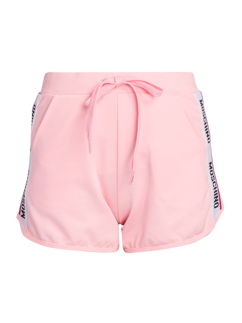 Спортивные шорты из эластичного хлопка Moschino, розовый