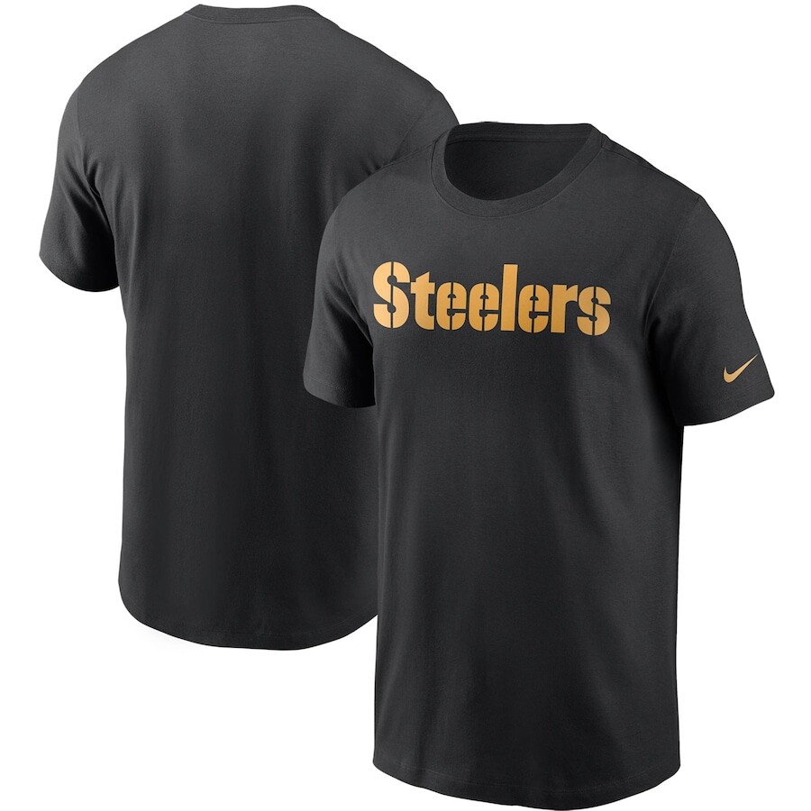 

Футболка с коротким рукавом Nike Pittsburgh Steelers, черный