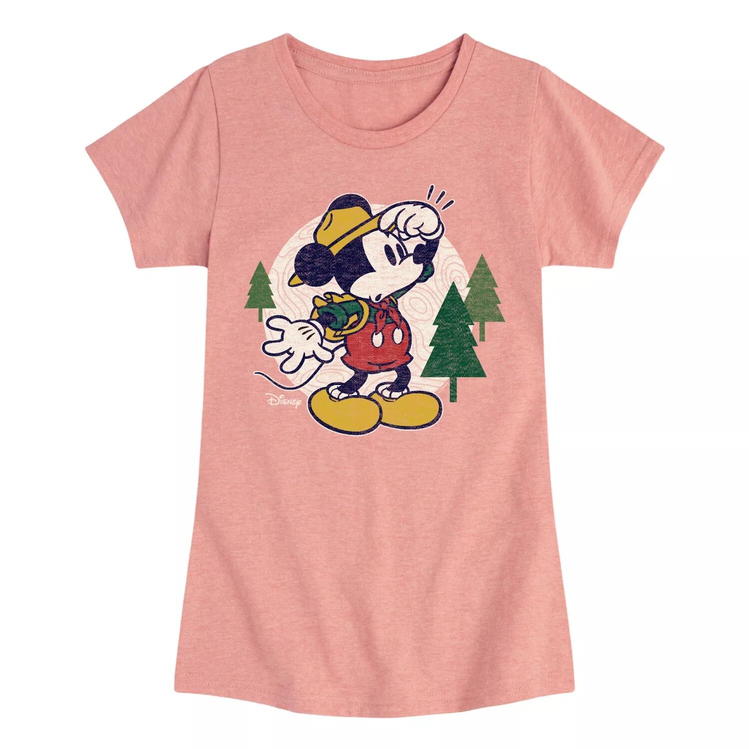 

Футболка с рисунком Микки Мауса для девочек 7–16 лет Disney's Hike Disney