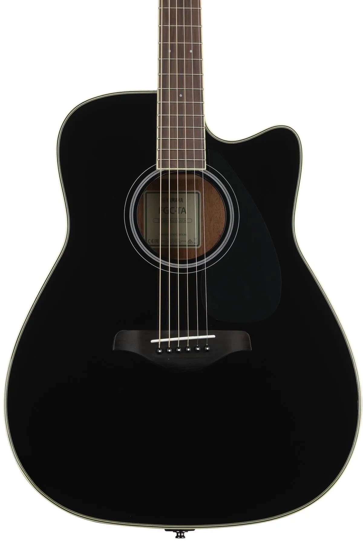 

Гитара Yamaha FGC-TA TransAcoustic Dreadnought — черная