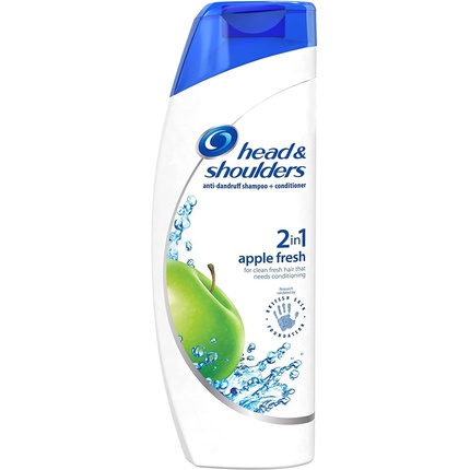 

Head &Shoulders 2-в-1 Шампунь и кондиционер со свежим яблоком, 450 мл, H&S