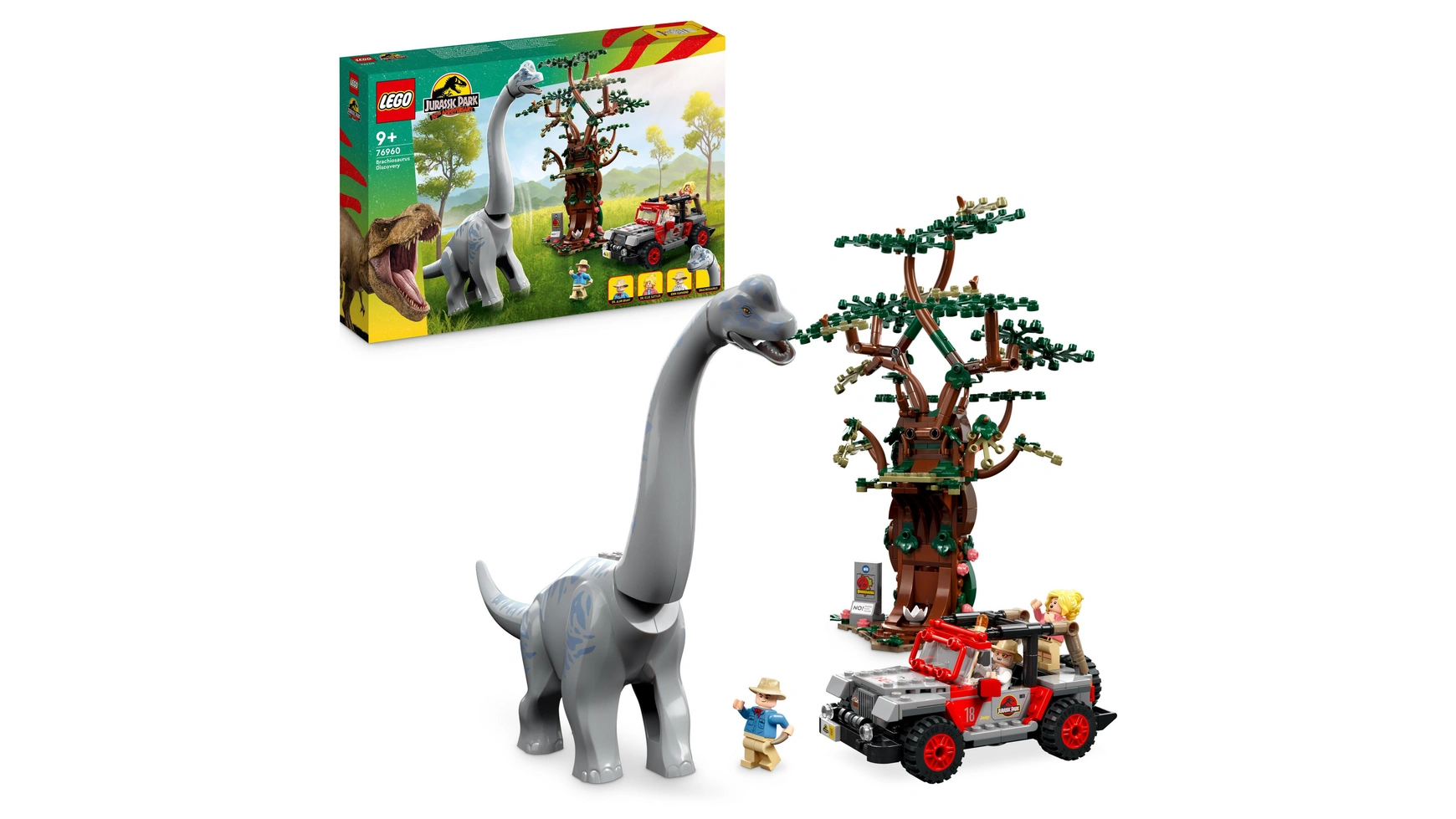 

Lego Jurassic Park Открытие брахиозавра