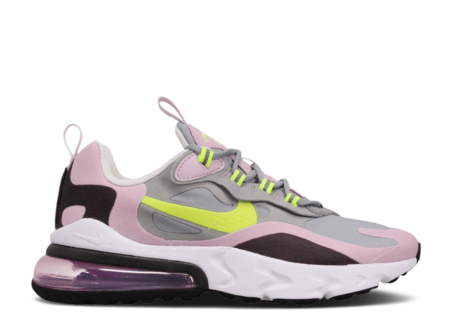 

Кроссовки Nike Air Max 270 React Gs 'Lemon Venom', серый