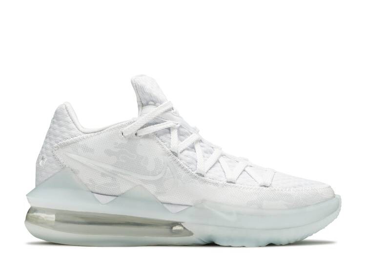 

Кроссовки Nike LEBRON 17 LOW EP 'WHITE CAMO', белый, Белый;серый