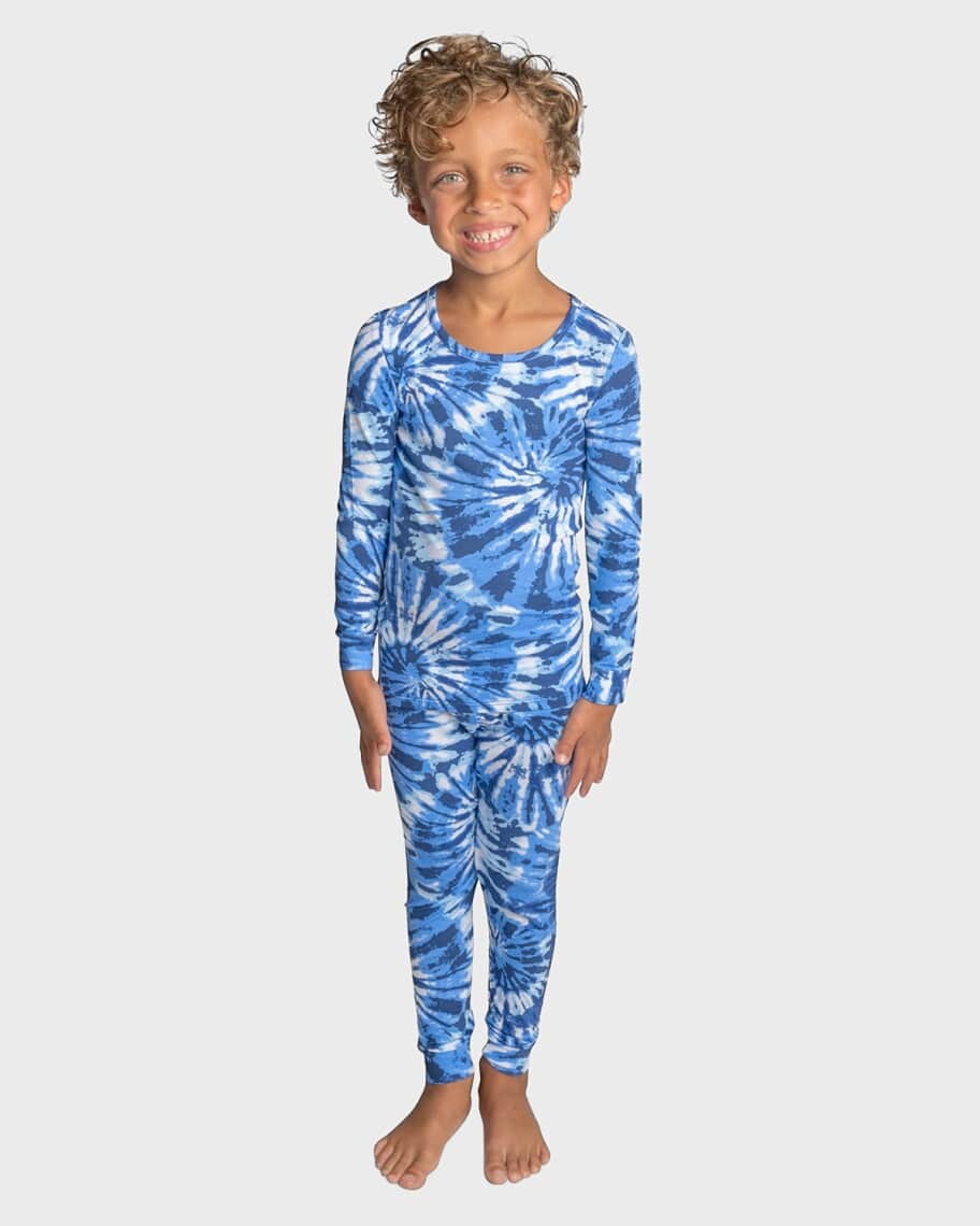 

Детский пижамный комплект Tie-Dye, 2 предмета, размер 12M-8 Lovey&Grink