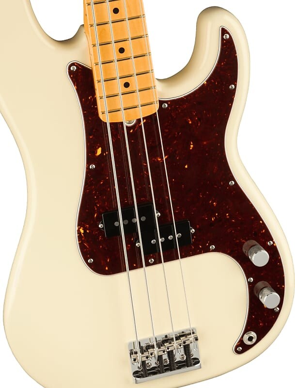 

Басс гитара Fender American Professional II Precision Bass. Maple Fingerboard, Olympic White