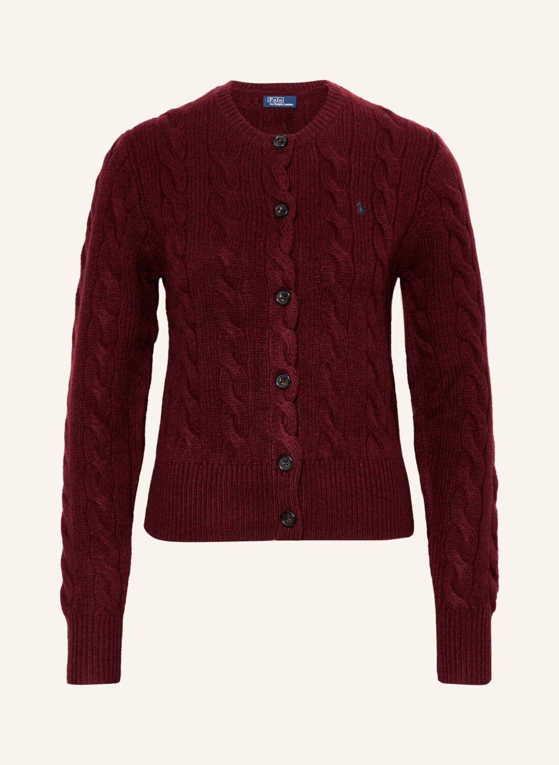 

Кардиган POLO RALPH LAUREN, темно-красный