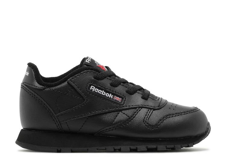 

Кроссовки Reebok CLASSIC LEATHER TODDLER 'TRIPLE BLACK', черный