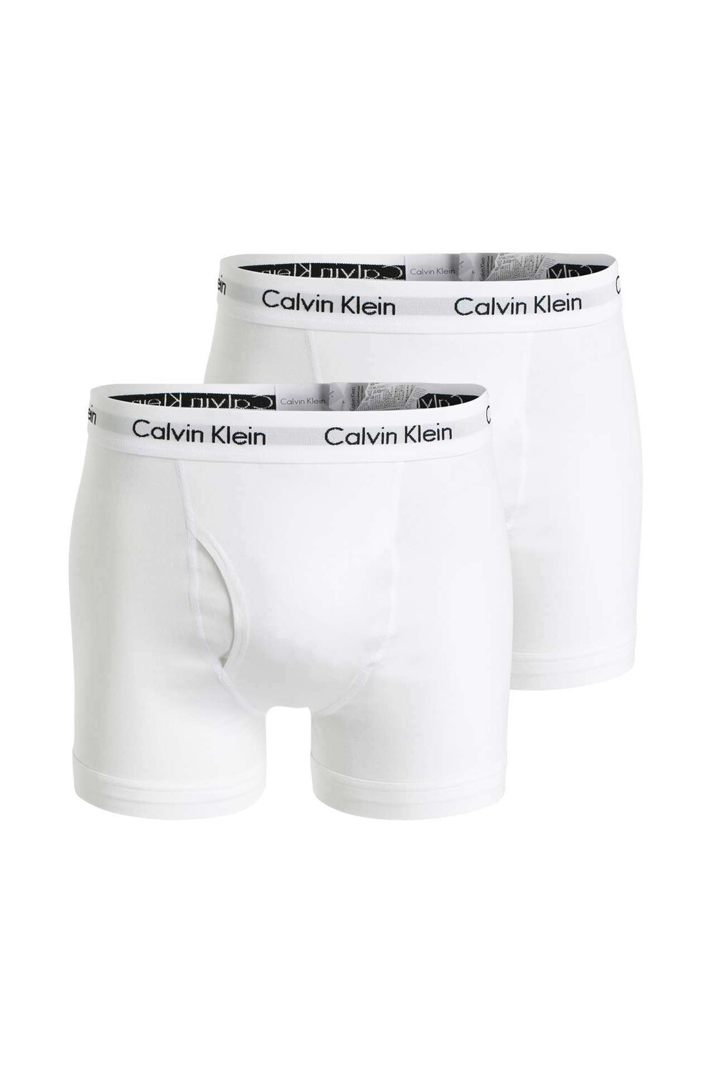 

В упаковке 2 труса-боксера белого цвета. Calvin Klein