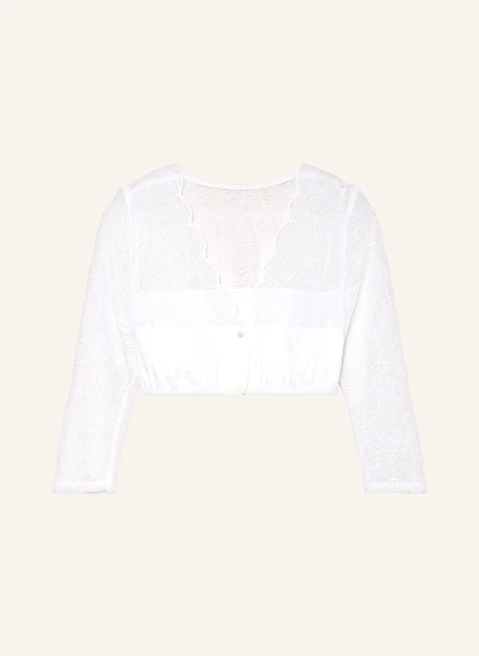 Блуза дирндль с рукавами 3/4 Waldorff, белый