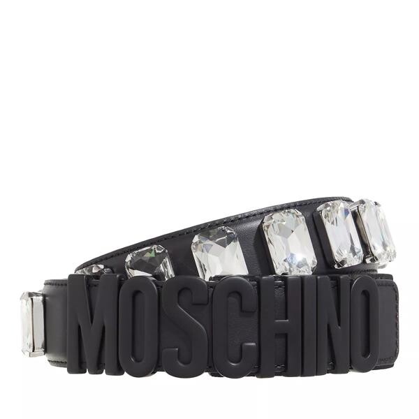 

Ремень belt fantasy print Moschino, черный