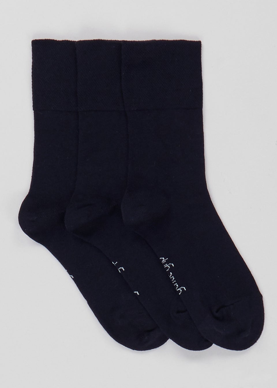 Комплект из 3 носков до щиколотки с мягким захватом (один размер)