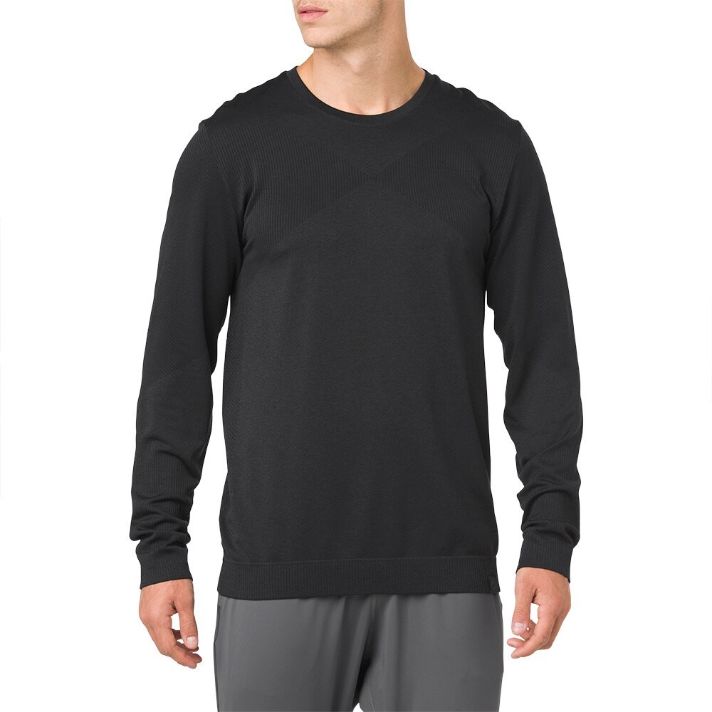 

Футболка с длинным рукавом Asics Crew Seamless, черный