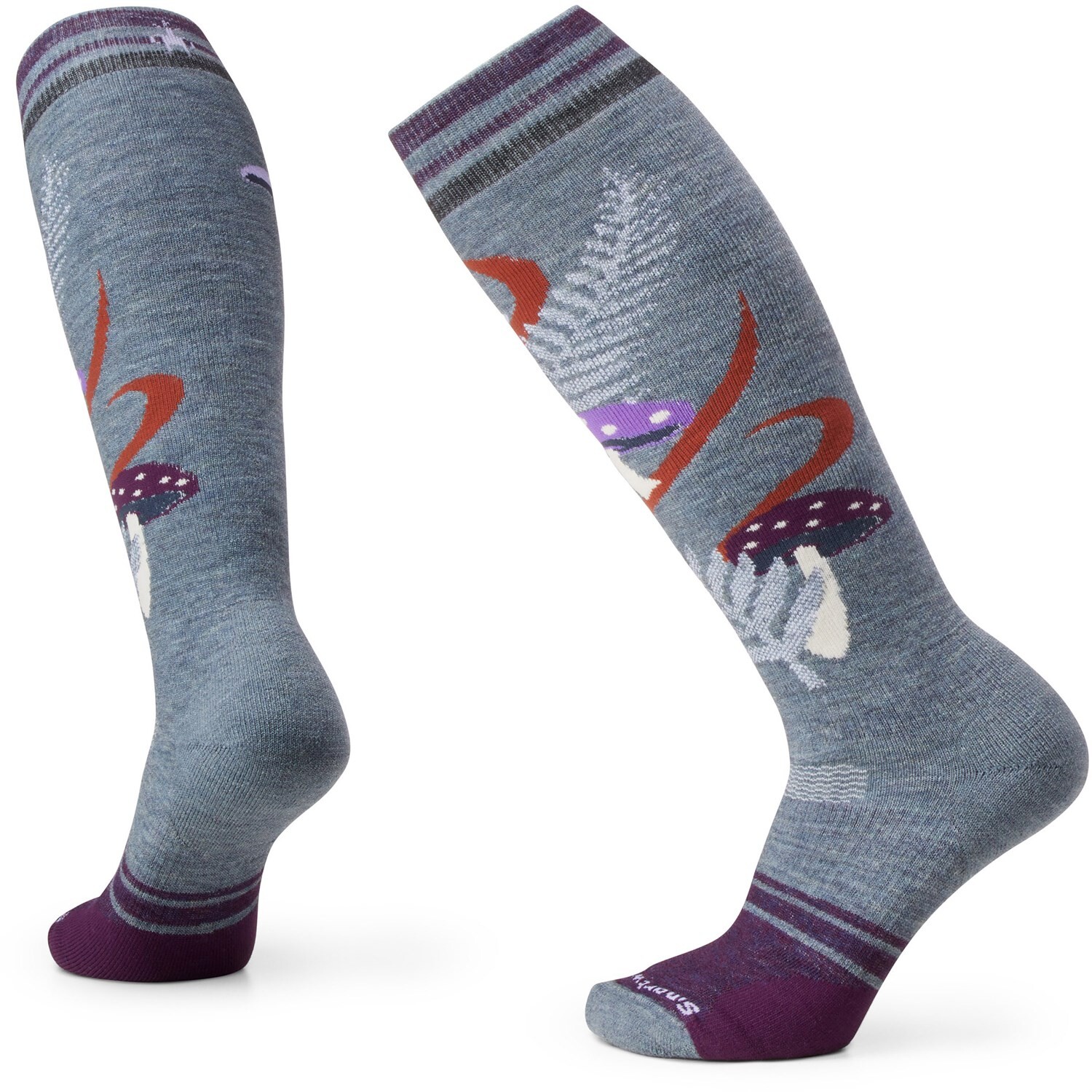 

Носки Smartwool Snowboard Full Cushion Fungi Fabulous OTC, цвет Pewter Blue