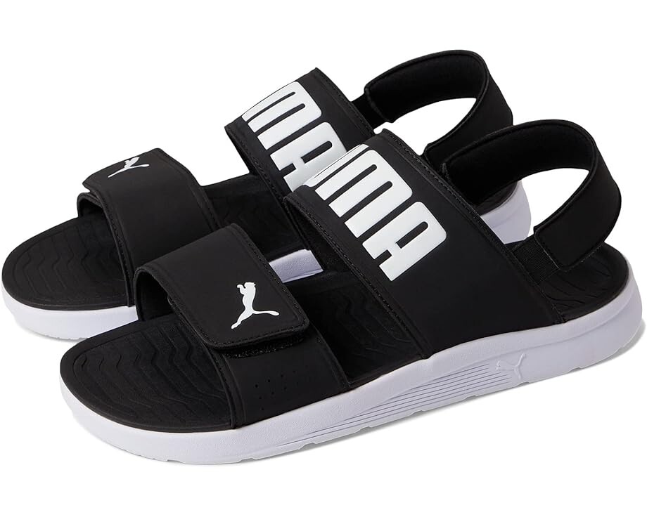 

Сандалии PUMA Backstrap Sandal, цвет Puma Black/Puma White