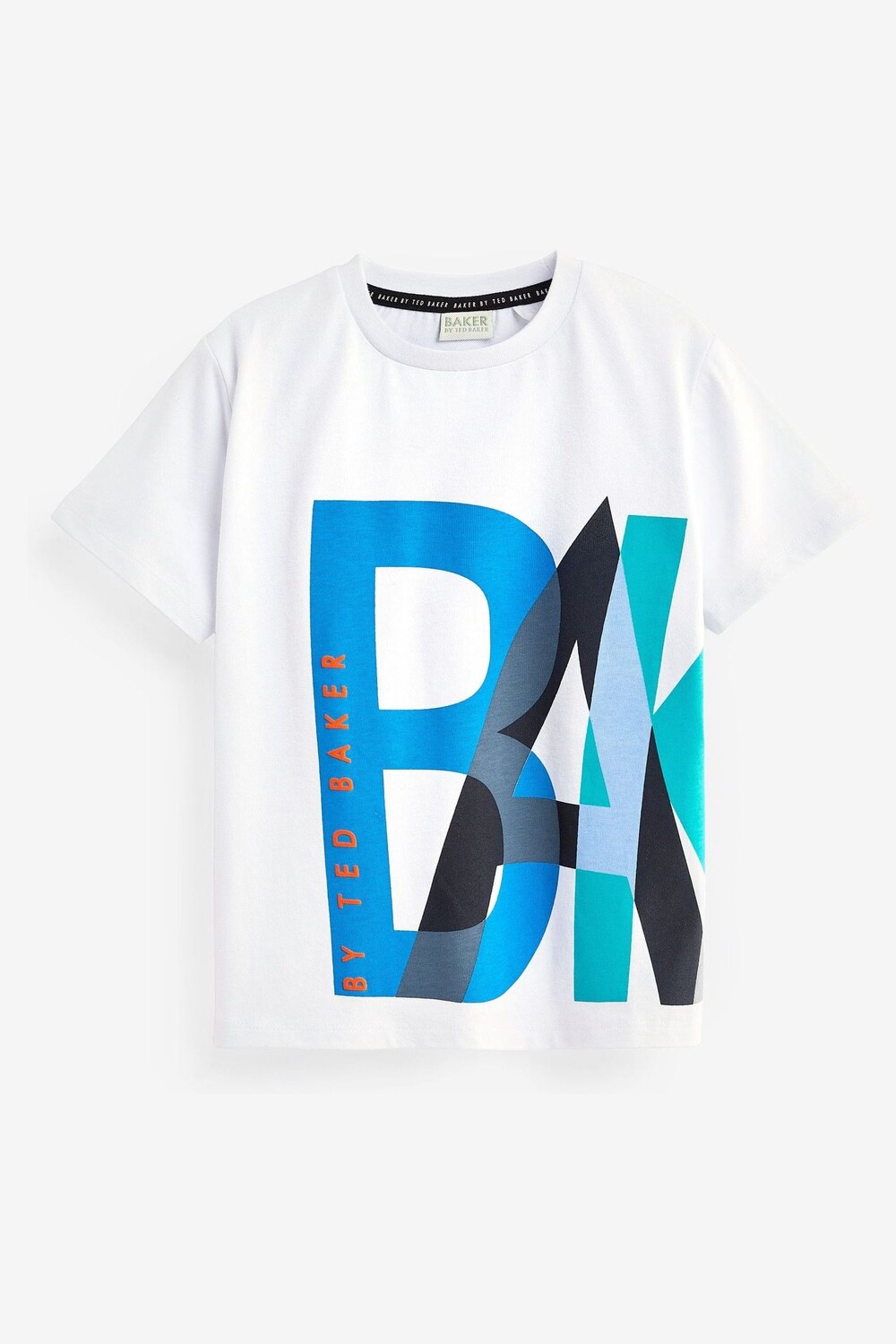 

Белая футболка с буквами Baker by Ted Baker, белый
