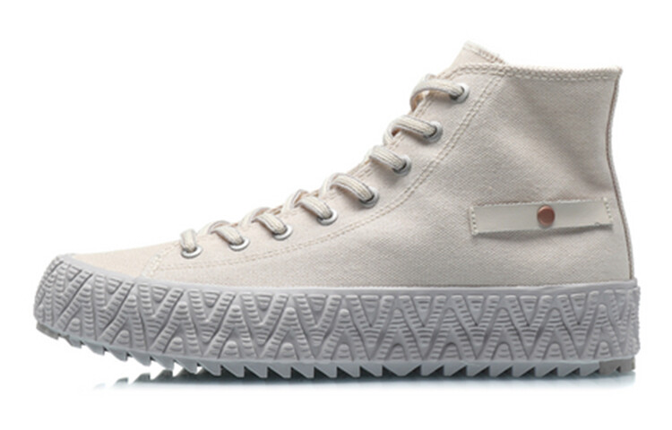 

CF Canvas Shoes Men High-top Swan White Lining