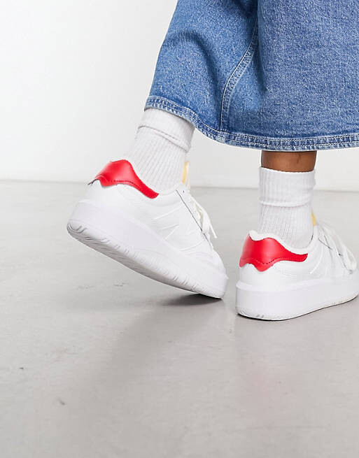 

Бело-красные кроссовки New Balance CT302, Красный
