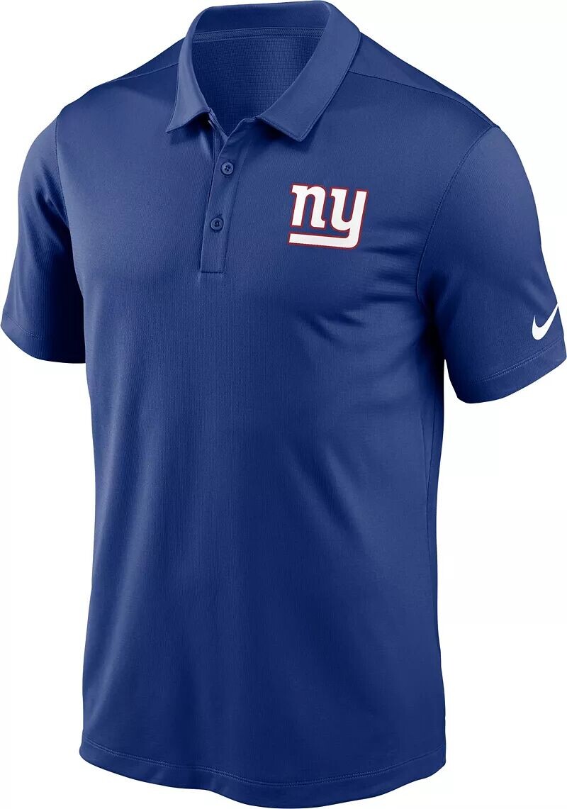

Синяя футболка-поло из франшизы Nike New York Giants для мужчин