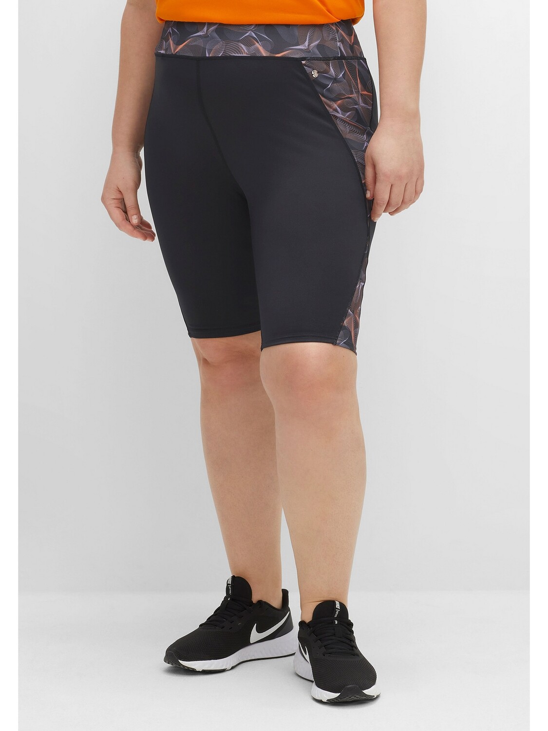 

Леггинсы sheego Radlerhose, черный