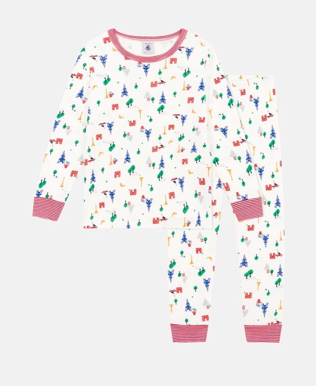 

Пижама Petit Bateau, белый
