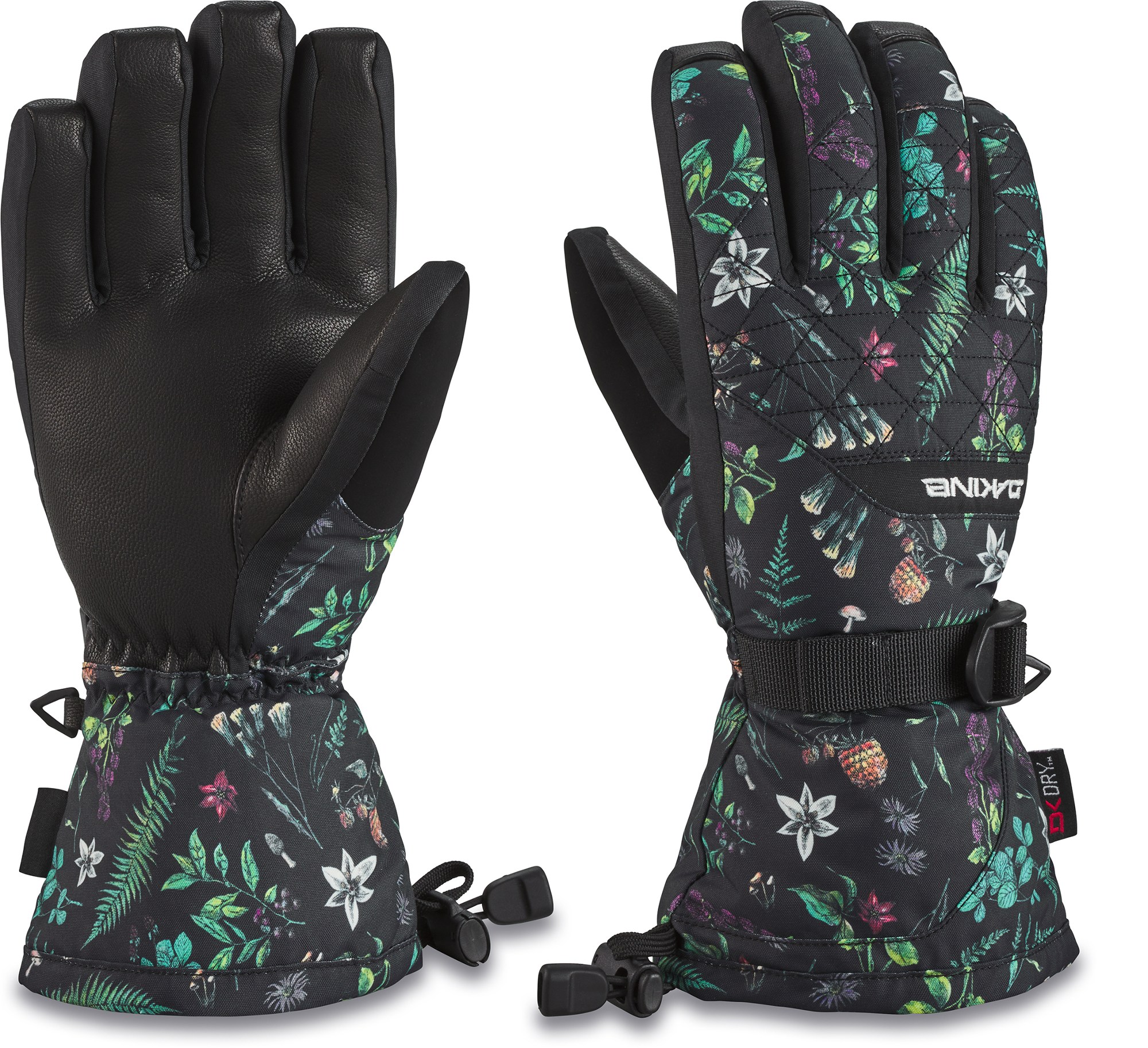 Кожаные перчатки Camino 3-в-1 — женские DAKINE, черный рукавицы dakine leather camino черный