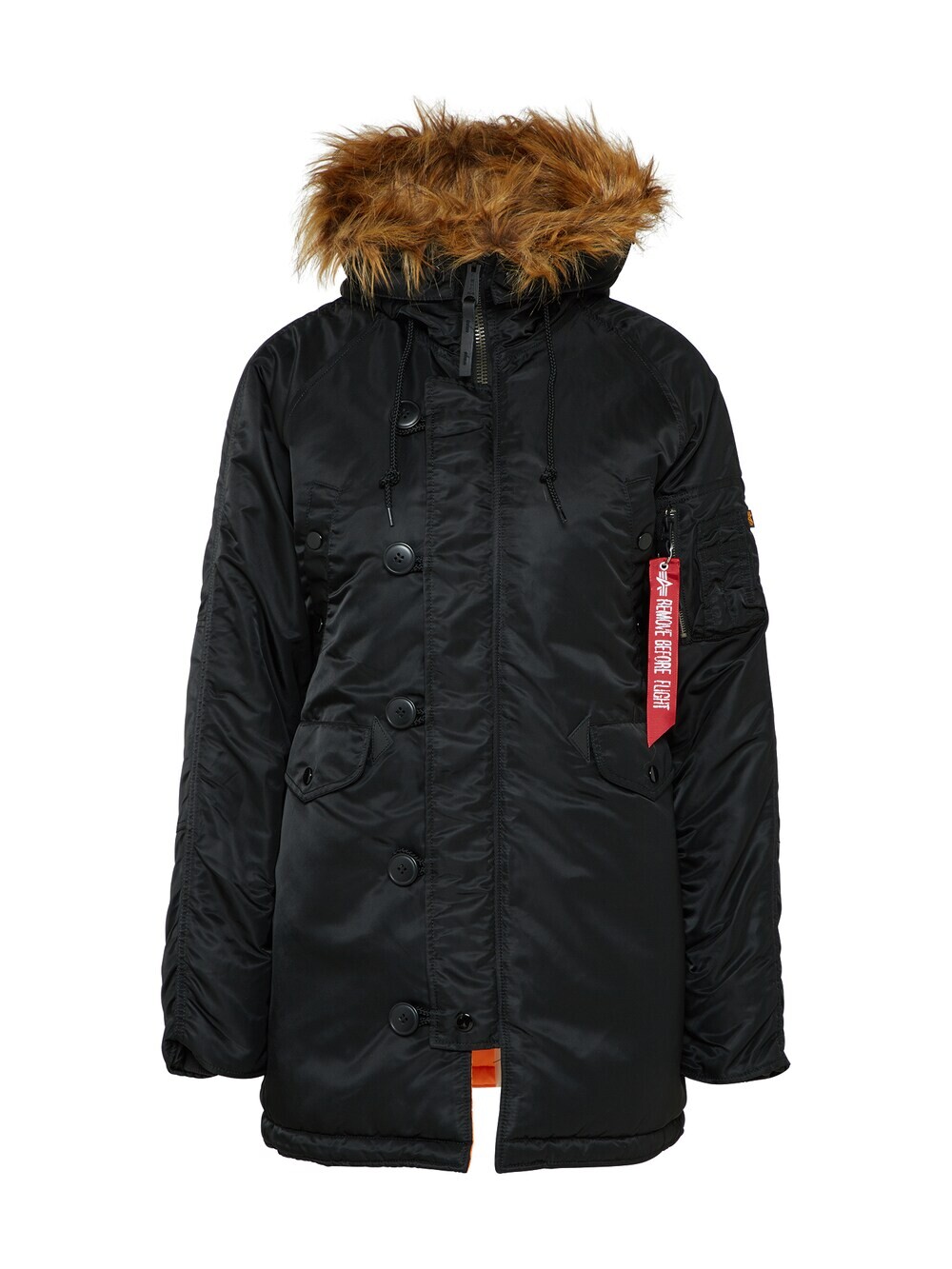 

Зимняя куртка Alpha Industries, черный