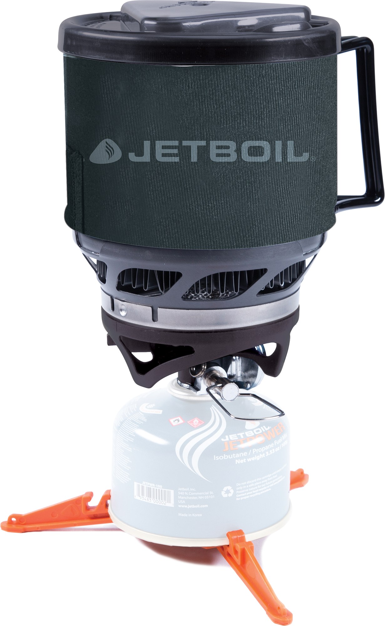 Система приготовления пищи MiniMo Jetboil, черный система приготовления пищи kovea alpine pot wide kgb 0703wu 1 5л