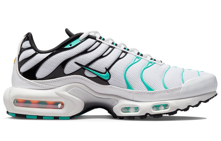 

Кроссовки низкие Nike Air Max Plus Hyper Jade, белый / синий / черный