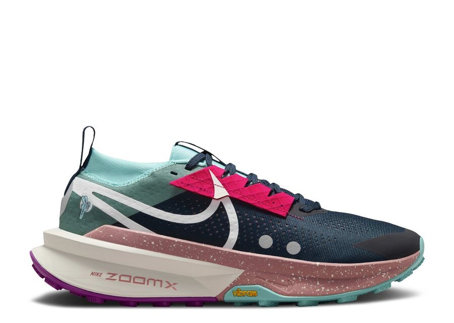 

Кроссовки Nike ZoomX Zegama 2, цвет Armory Navy Green Frost