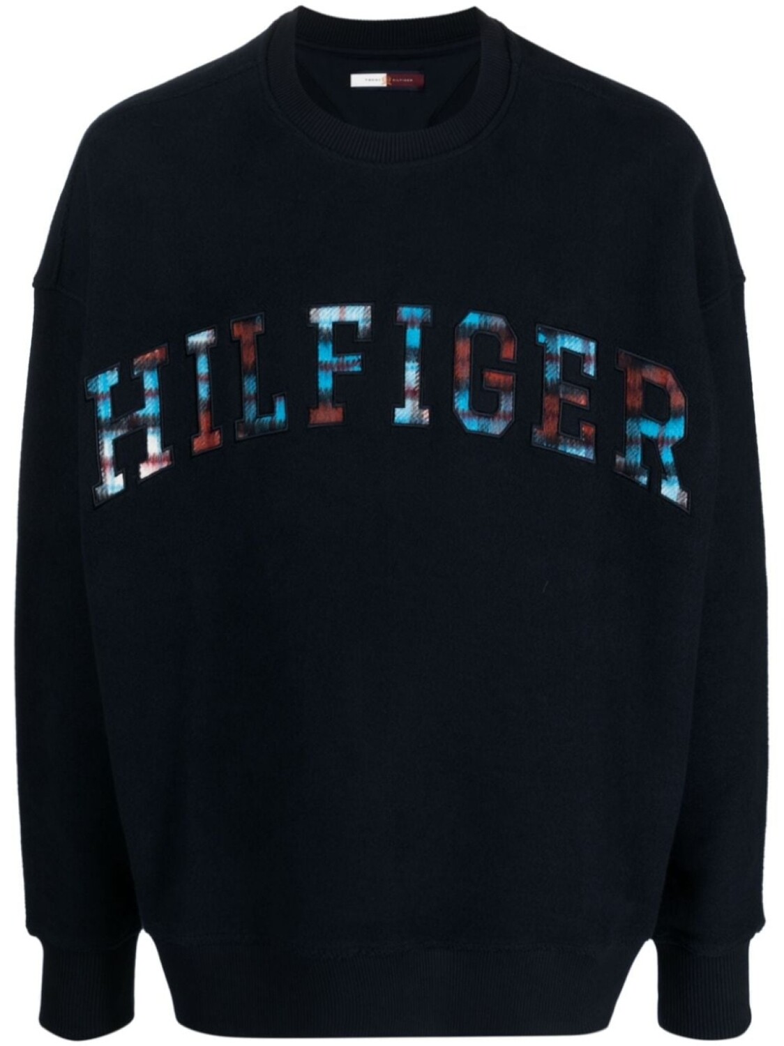 

Tommy Hilfiger джемпер с вышитым логотипом, синий