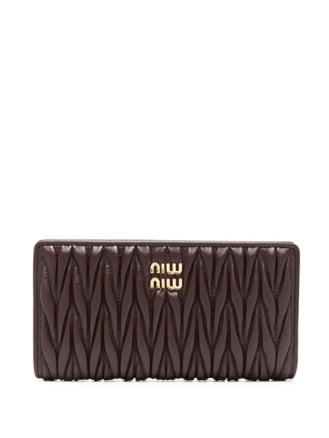 

Miu Miu стеганый кошелек, фиолетовый