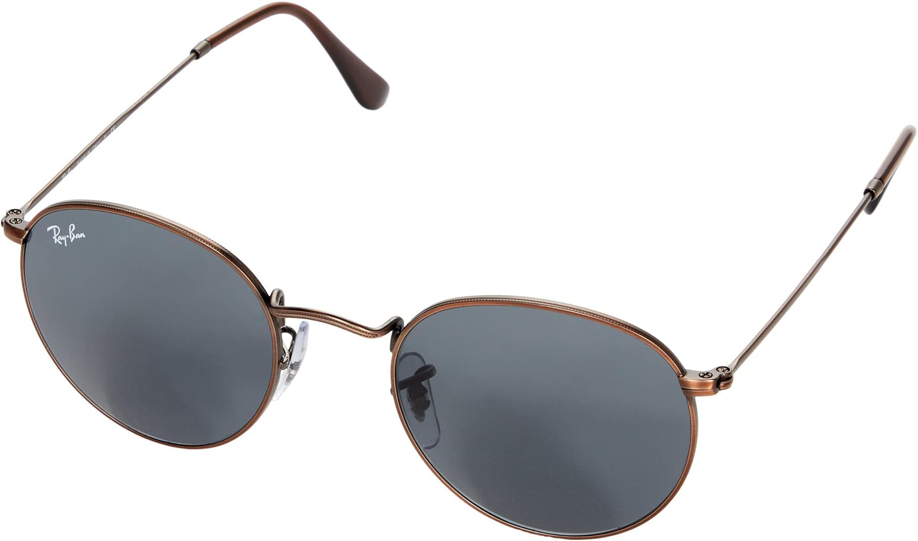 Солнцезащитные очки RB3447 Round Metal Sunglasses Ray-Ban, цвет Antique Copper/Blue