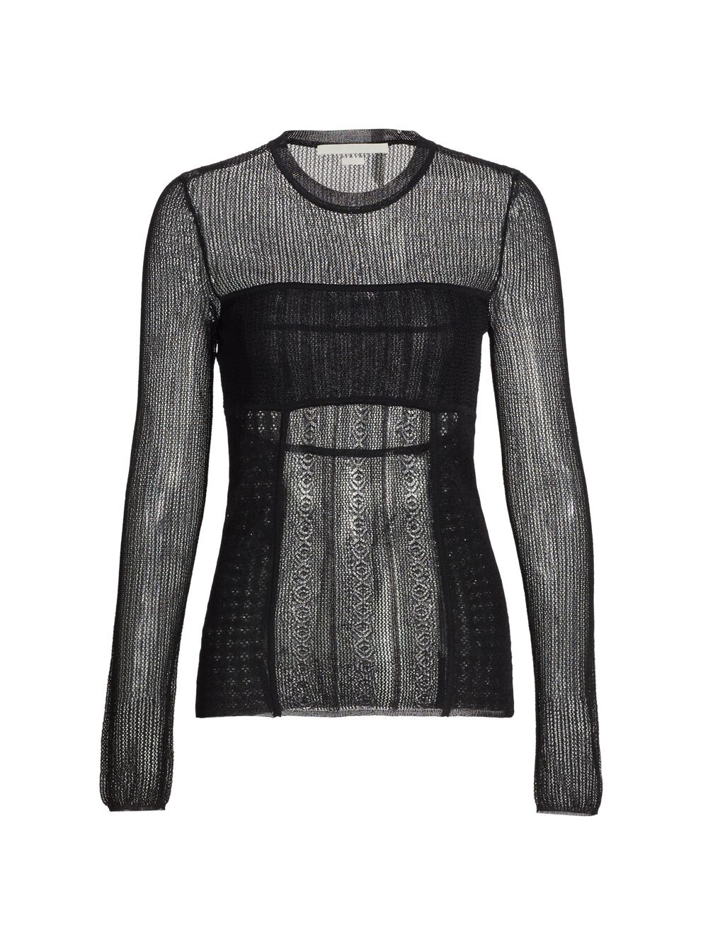 

Смешанный топ нижнего белья с пуантелями Jason Wu Collection, черный