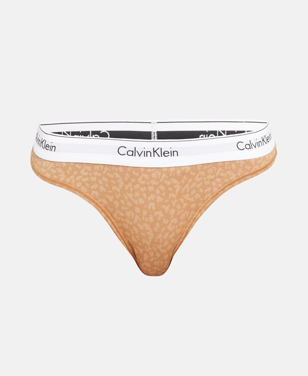 

Стринги Calvin Klein, коричневый