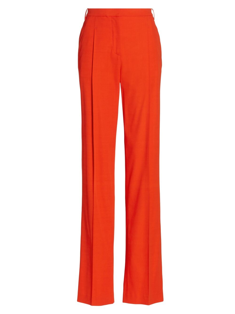 

Брюки Reina из вискозы строгого кроя Halston, Красный