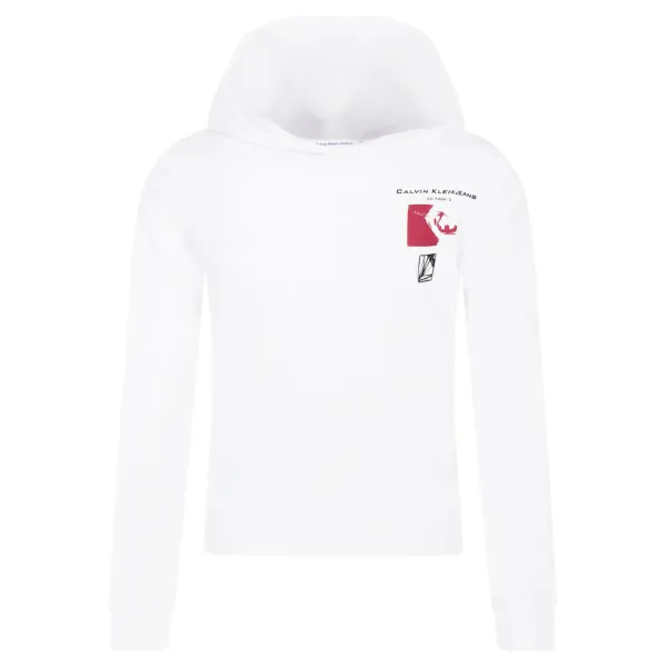 

Толстовка обычного кроя Calvin Klein, белый